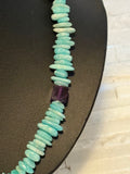 Amazonite & Amethyst Necklace