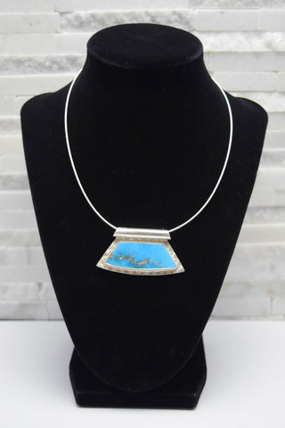 Kingman Turquoise Modern Choker