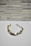 Handmade Sterling Silver Cube Bracelet