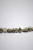 Handmade Sterling Silver Cube Bracelet