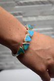 A Wild Blue Kingman Turquoise Bracelet