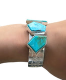 Desert Sky Kingman Five Stone Statement Cuff