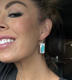 Turquoise & Sterling Silver Dangles