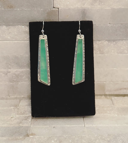 Chrysoprase Dangles