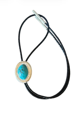 Kingman Turquoise Bolo