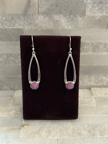 SOLD Purple Kunzite Dangles