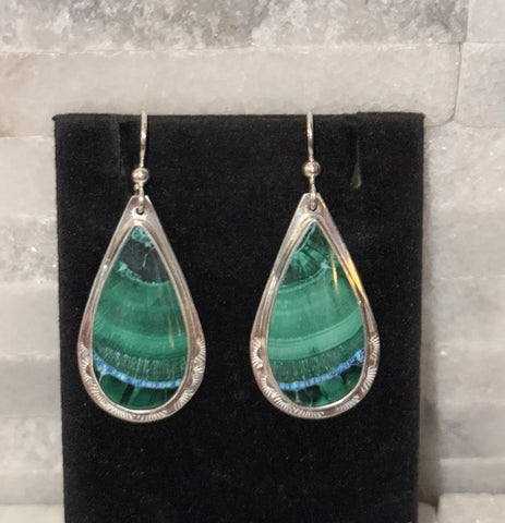 Incredible Malachite Dangles
