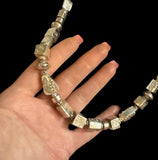Cube Sterling Silver Necklace