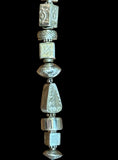 Handmade Sterling Silver Cube Bracelet