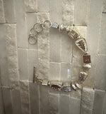 Handmade Sterling Silver Cube Bracelet