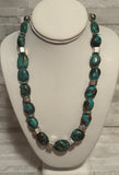 Amazing Turquoise and Sterling Silver Necklace