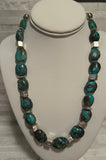 Amazing Turquoise and Sterling Silver Necklace
