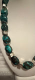 Amazing Turquoise and Sterling Silver Necklace