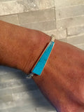Kingman Turquoise Modern Cuff