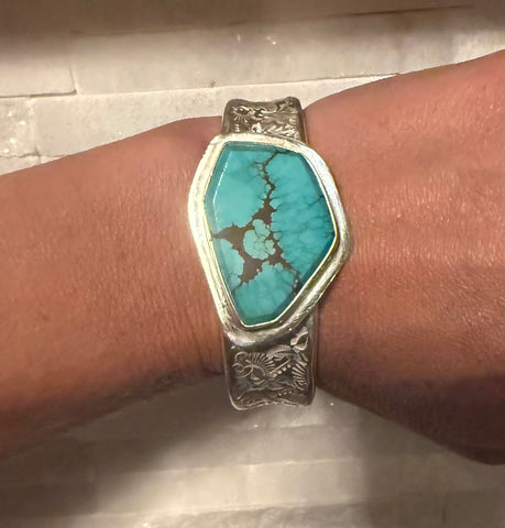 Collectors Kingman Turquoise Cuff