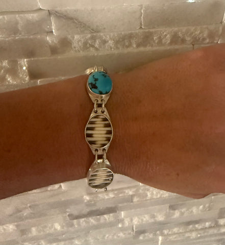 A Porcupine Quill Slimmer Link Bracelet