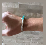 Modern Turquoise Cuff Bracelet