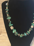 Beautiful Turquoise & Sterling Silver Necklace