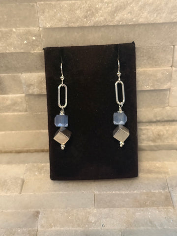 Czech Glass & Sterling Silver