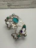 Heart Lovers Cuff Bracelet