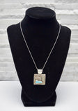 Bear & Turquoise Pendant