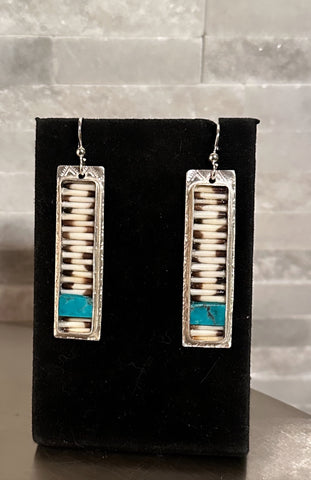 Porcupine Quill Inlay Dangles