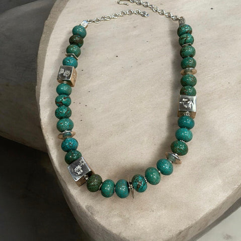 Chunky Cube Necklace