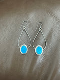 Fun Vibrant Turquoise Dangles