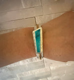 Ready To Go Two Tone Turquoise Cuff
