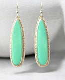 Rare Long Stunning Chrysoprase Dangles