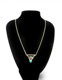Bear & Turquoise Modern Pendant