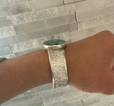 Amazing Turquoise and Sterling Silver Cuff