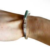 Elk Ivory & Turquoise Cuff
