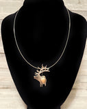 SOLD Elk Ivory Pendant/Pin