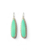 Rare Long Stunning Chrysoprase Dangles