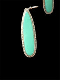 Rare Long Stunning Chrysoprase Dangles